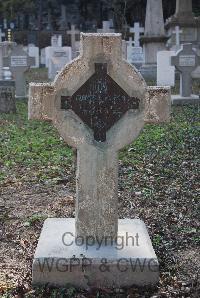 Hong Kong Cemetery - Bain, Edward Home